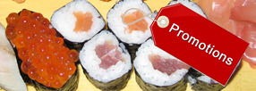 les promos chez 100 sushi à Amay